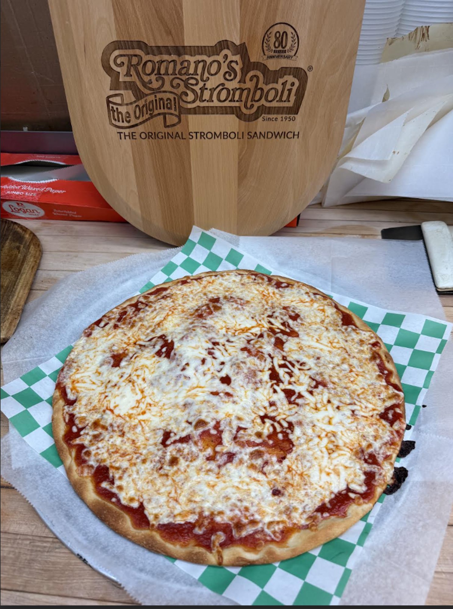 (Sm) Round Cheese Pizza