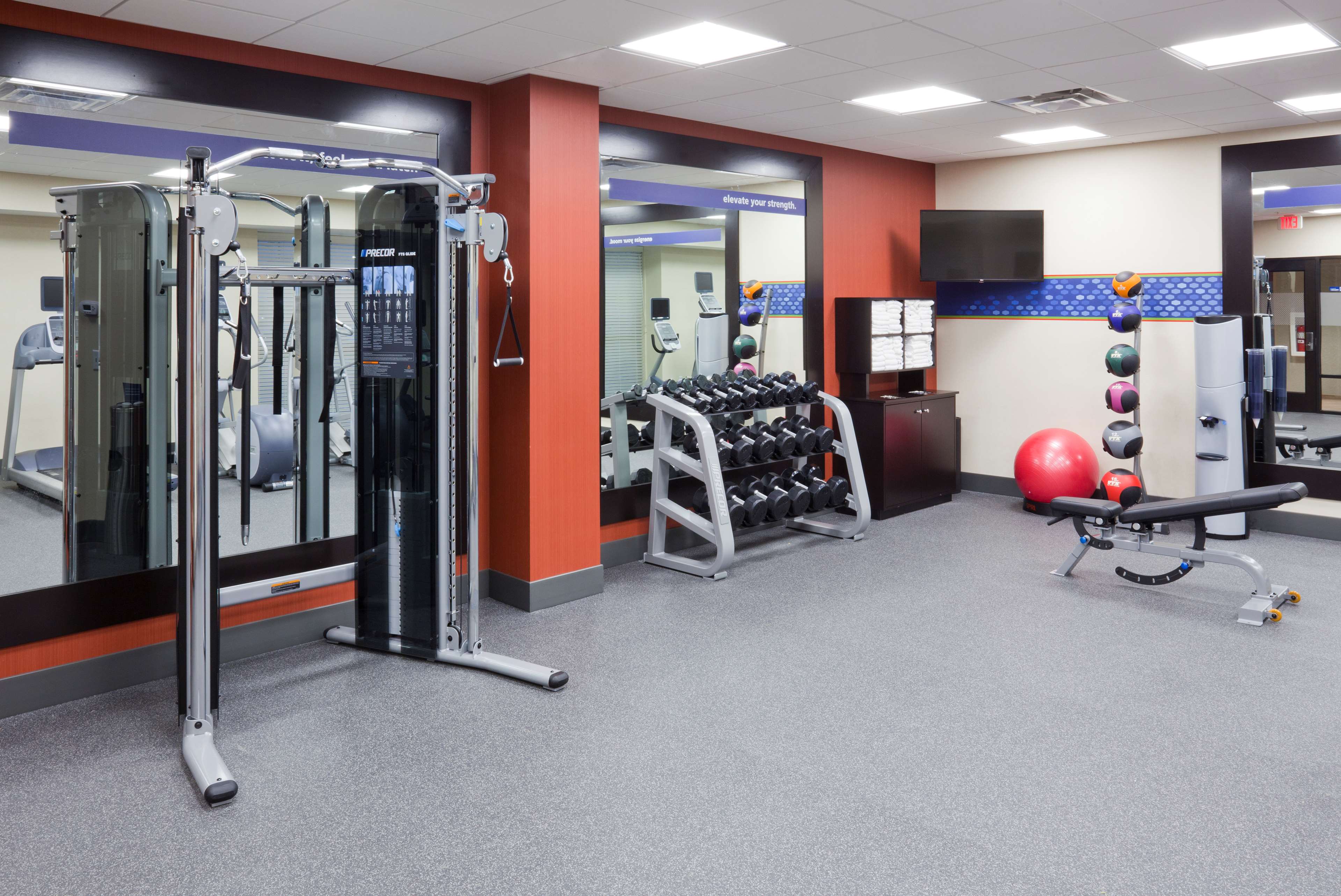 Health club  fitness center  gym