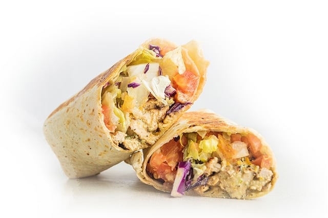 OMG! Spicy Chicken Wrap