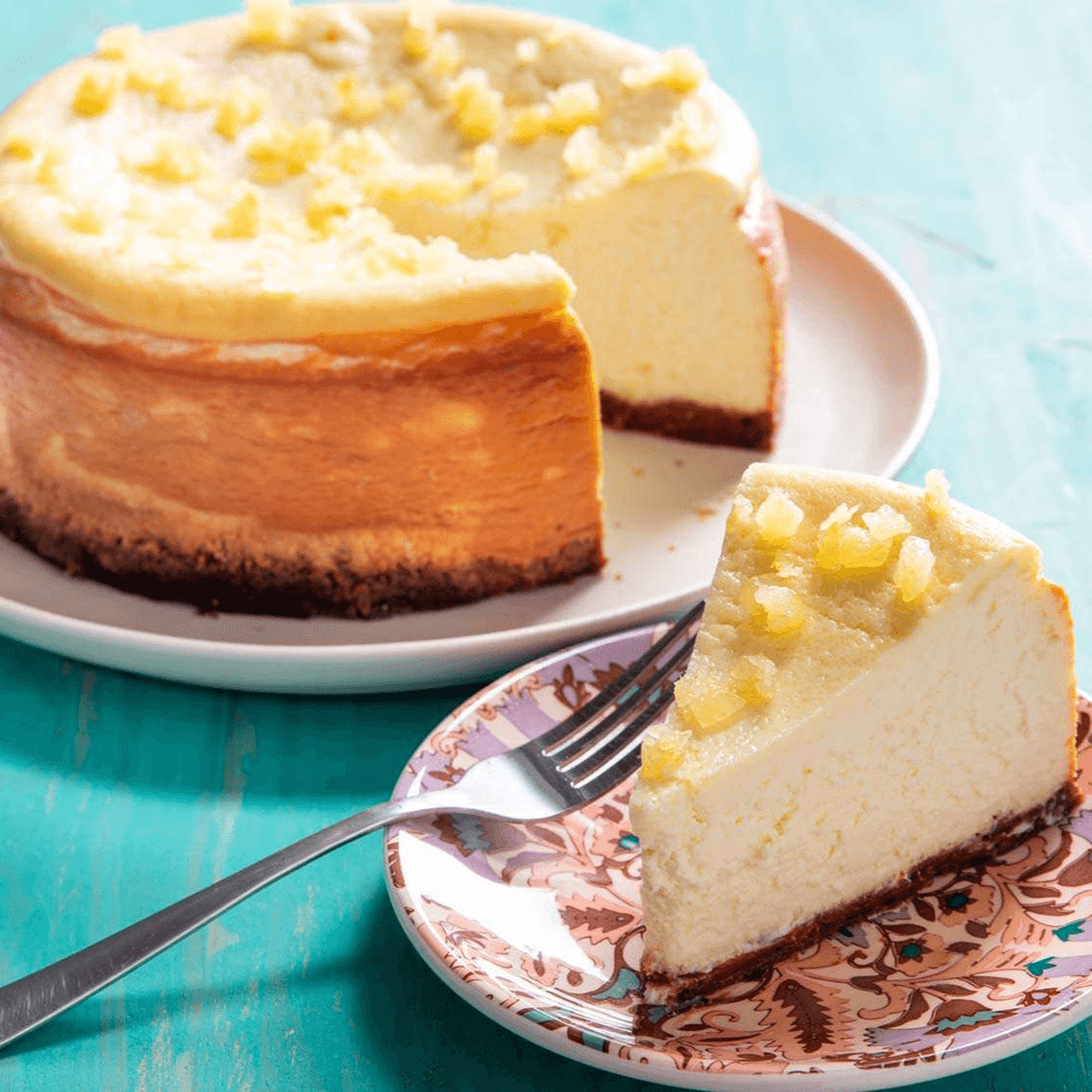 Ricotta Lemon Zest Cheesecake