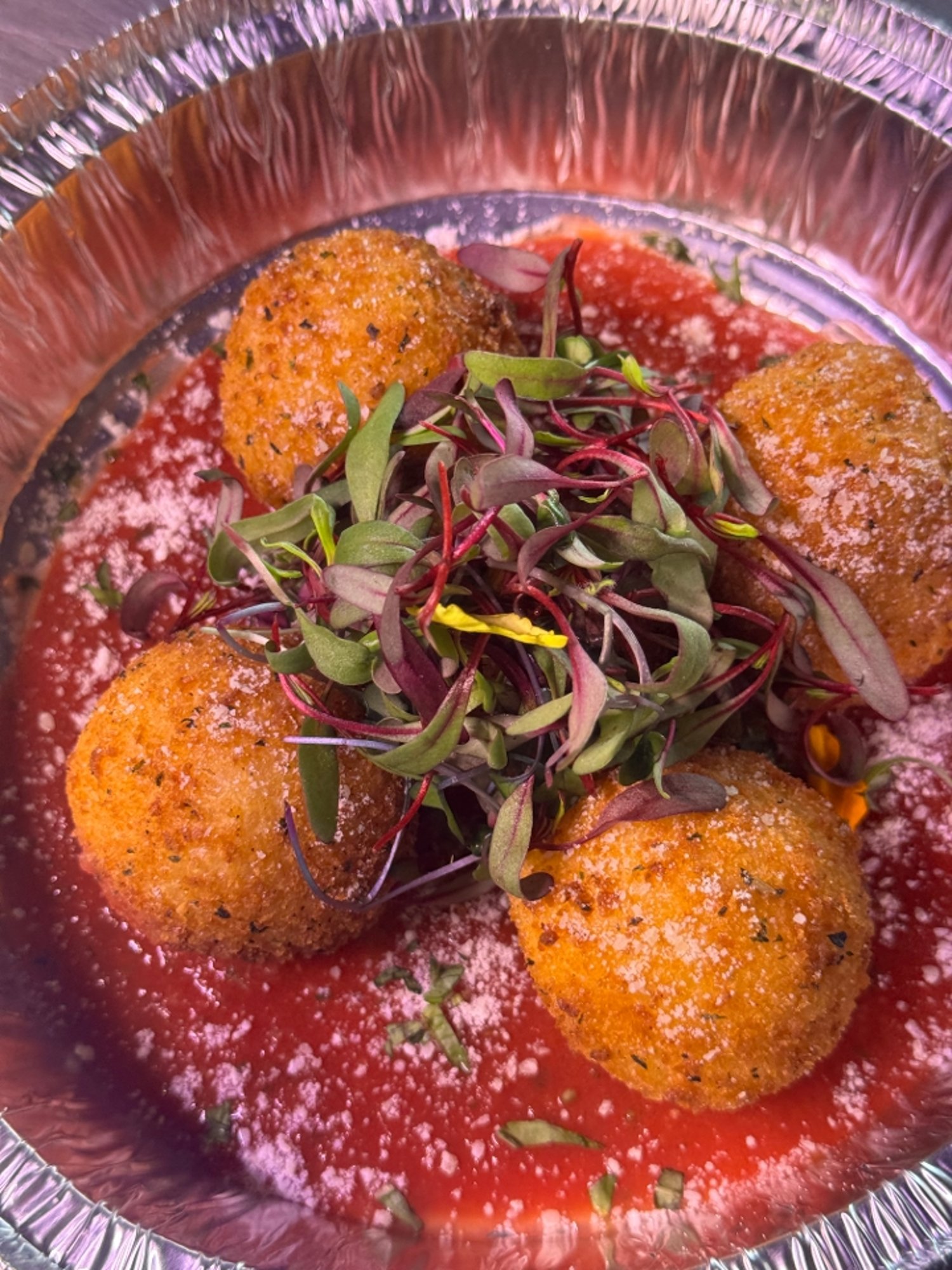 Arancini Spinach and Ricotta