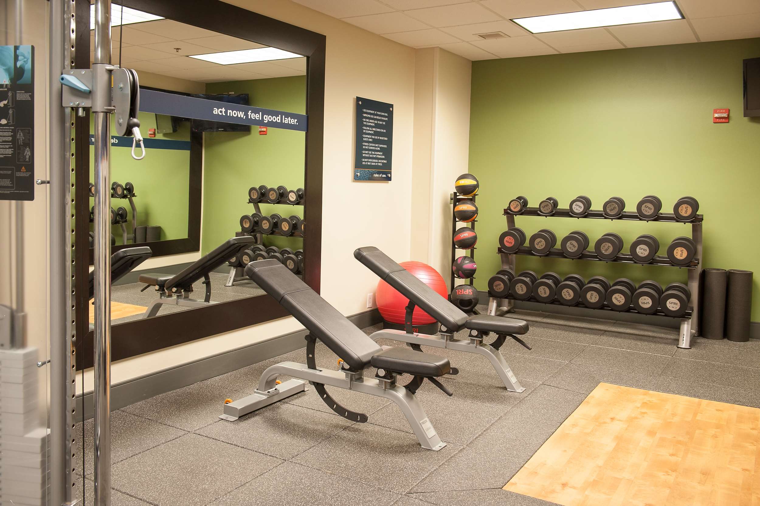 Health club  fitness center  gym