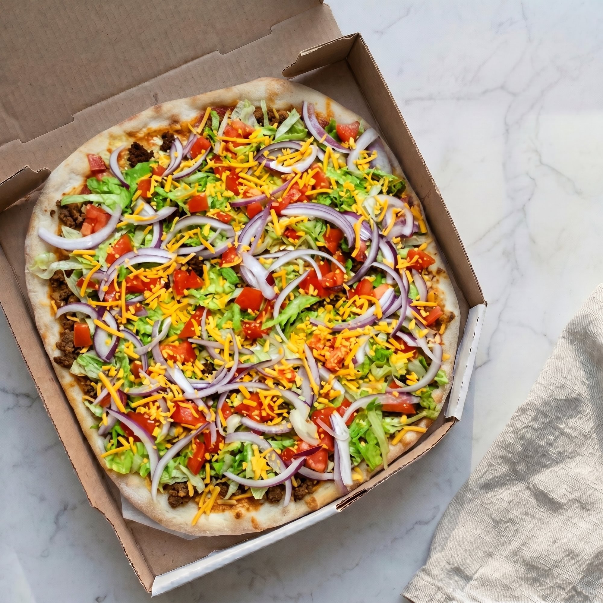 Taco Pizza