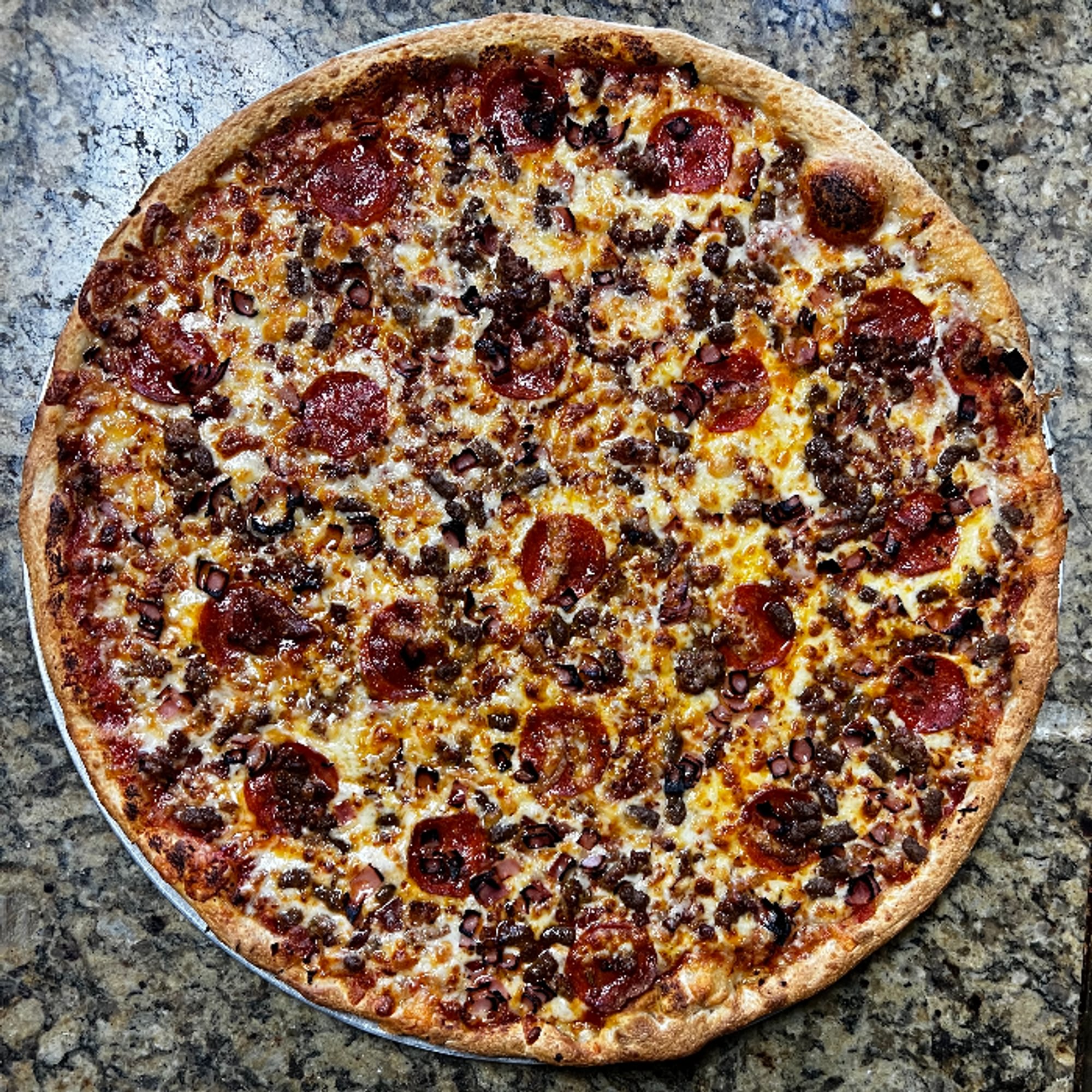 Mighty Meat Pizza 14''