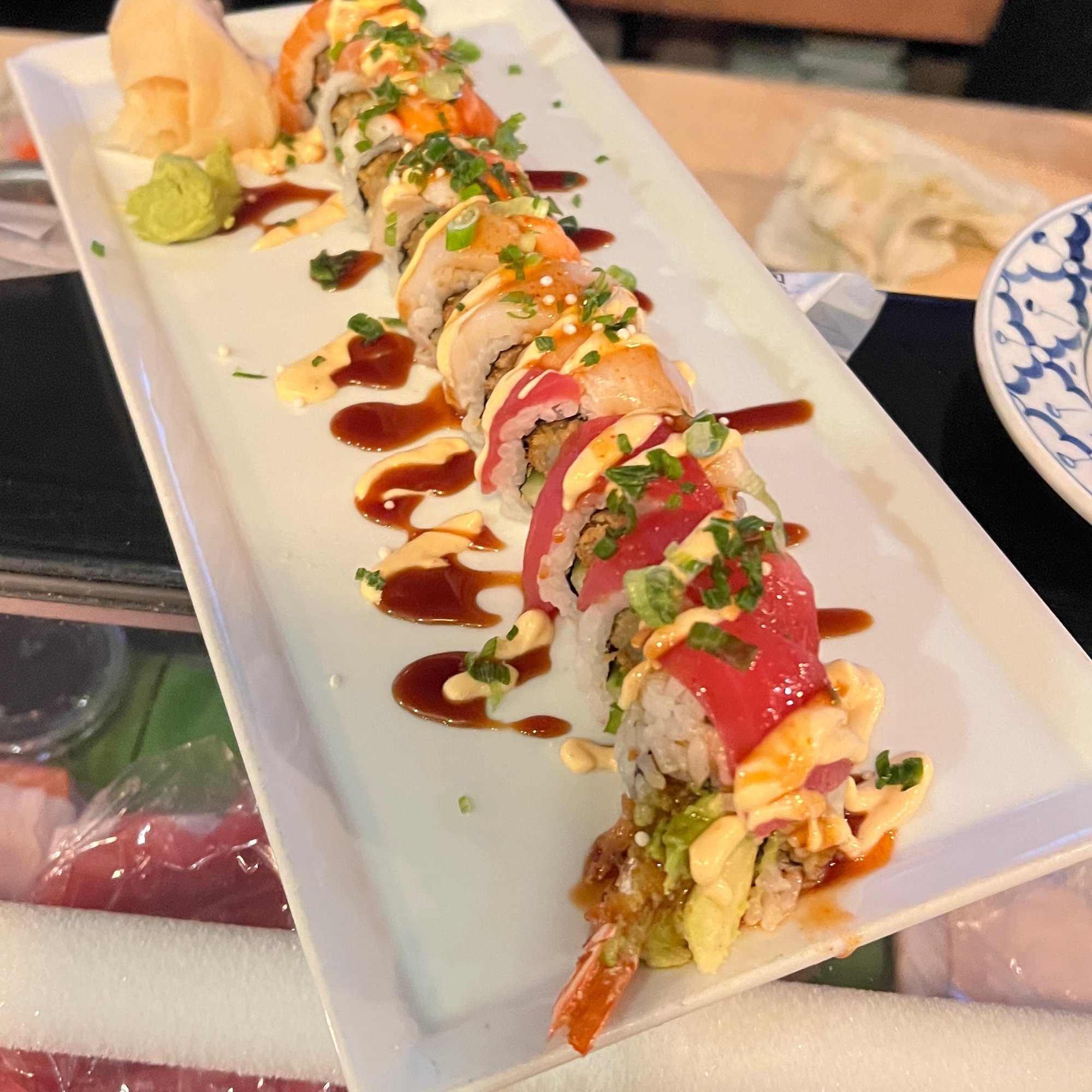 LA Rainbow Roll