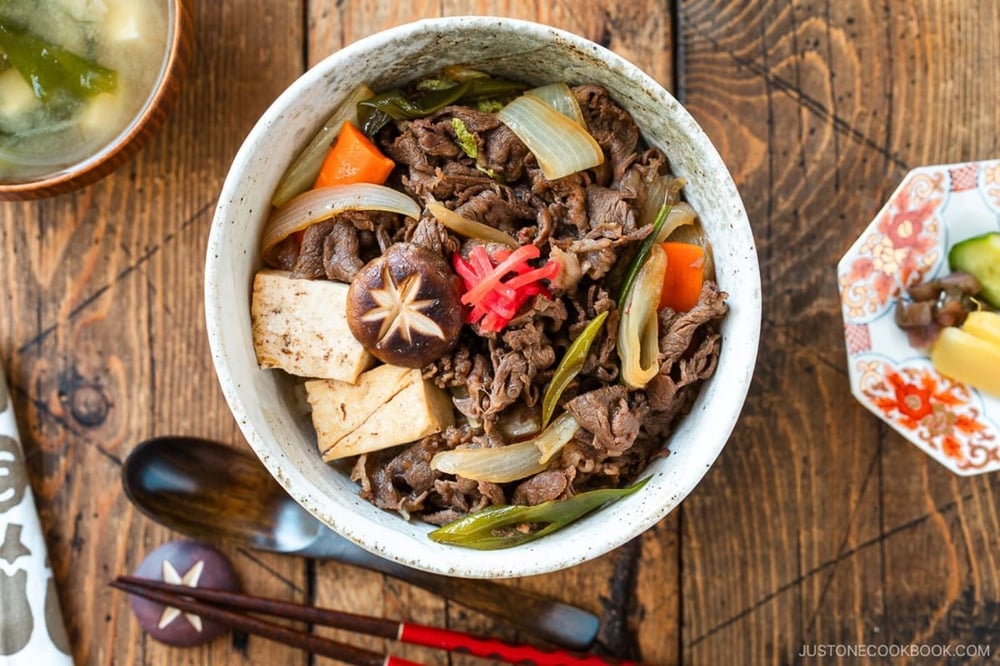 Sukiyaki Beef Bowl