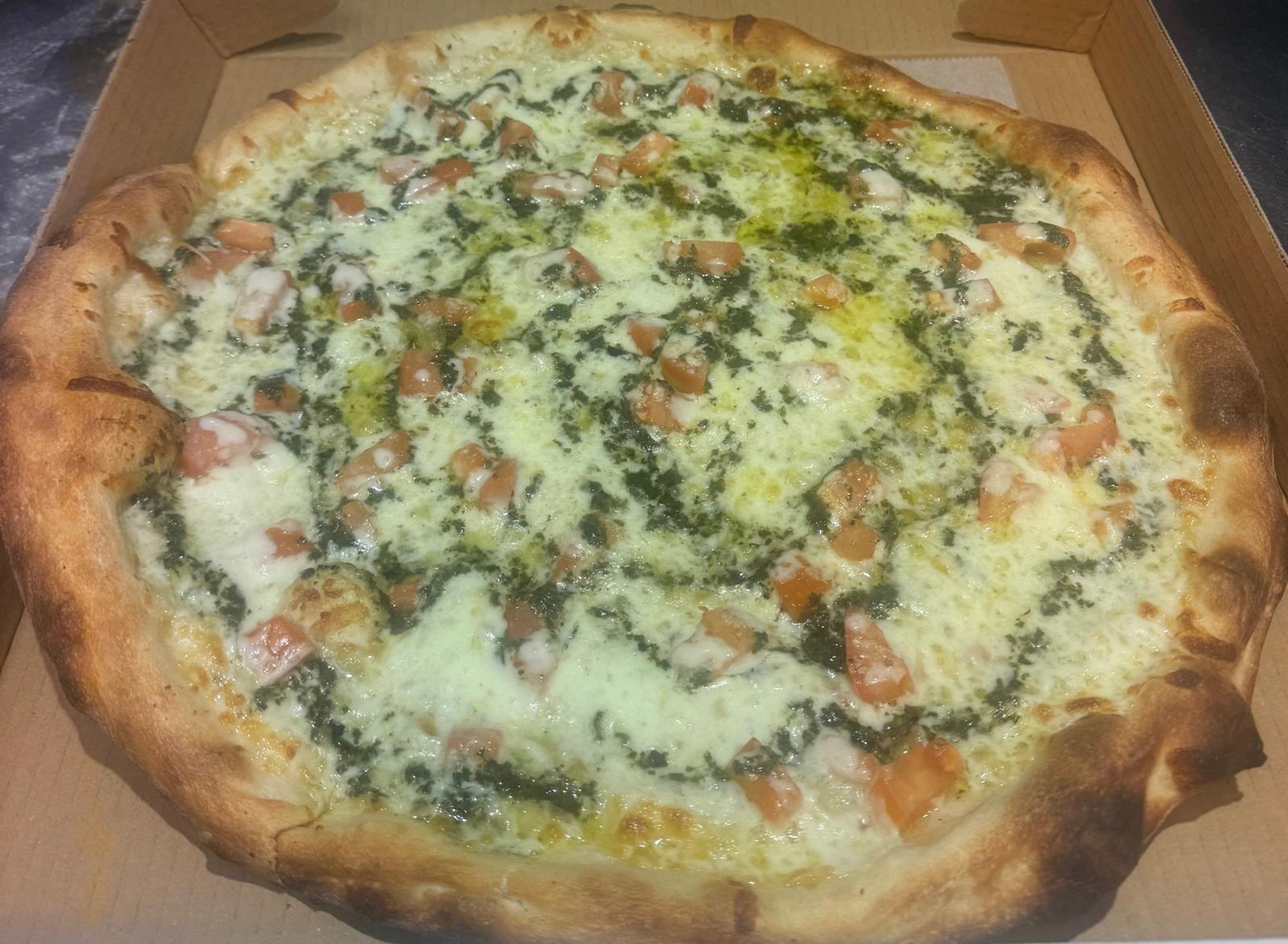 12" Gluten Free 14. Bruschetta Pizza