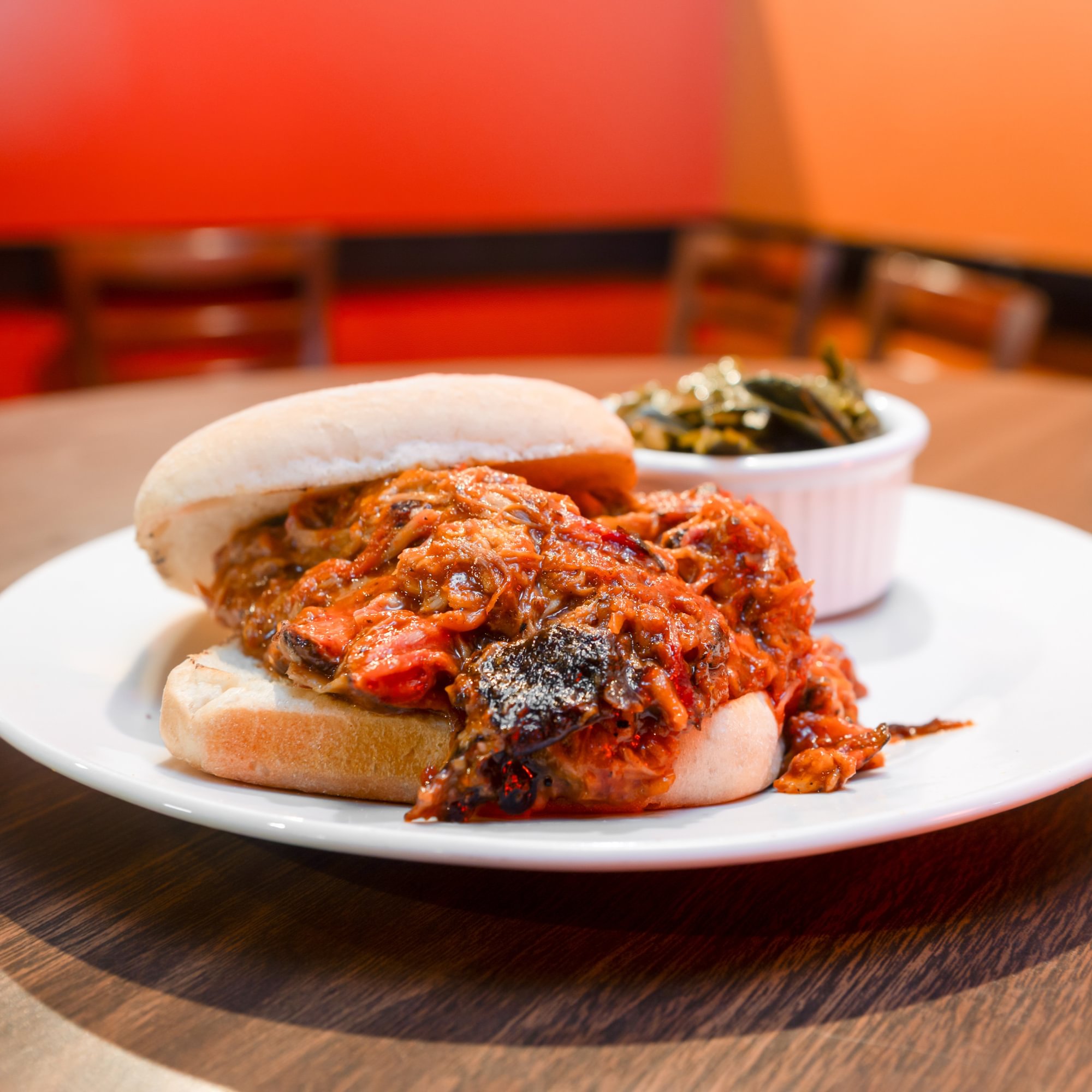 BBQ Chopped Brisket Sandwich