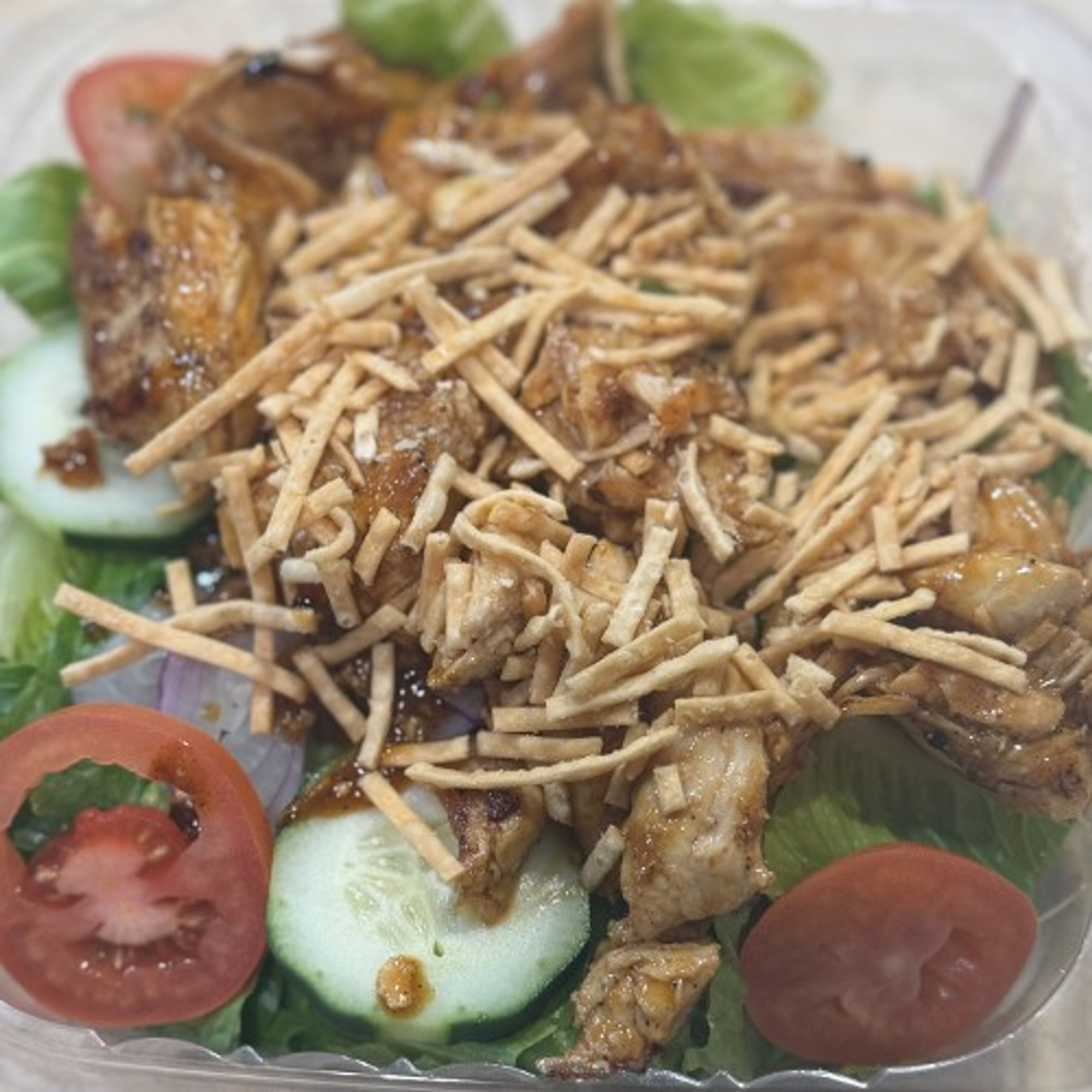 Asian Sweet Chili Chicken Salad