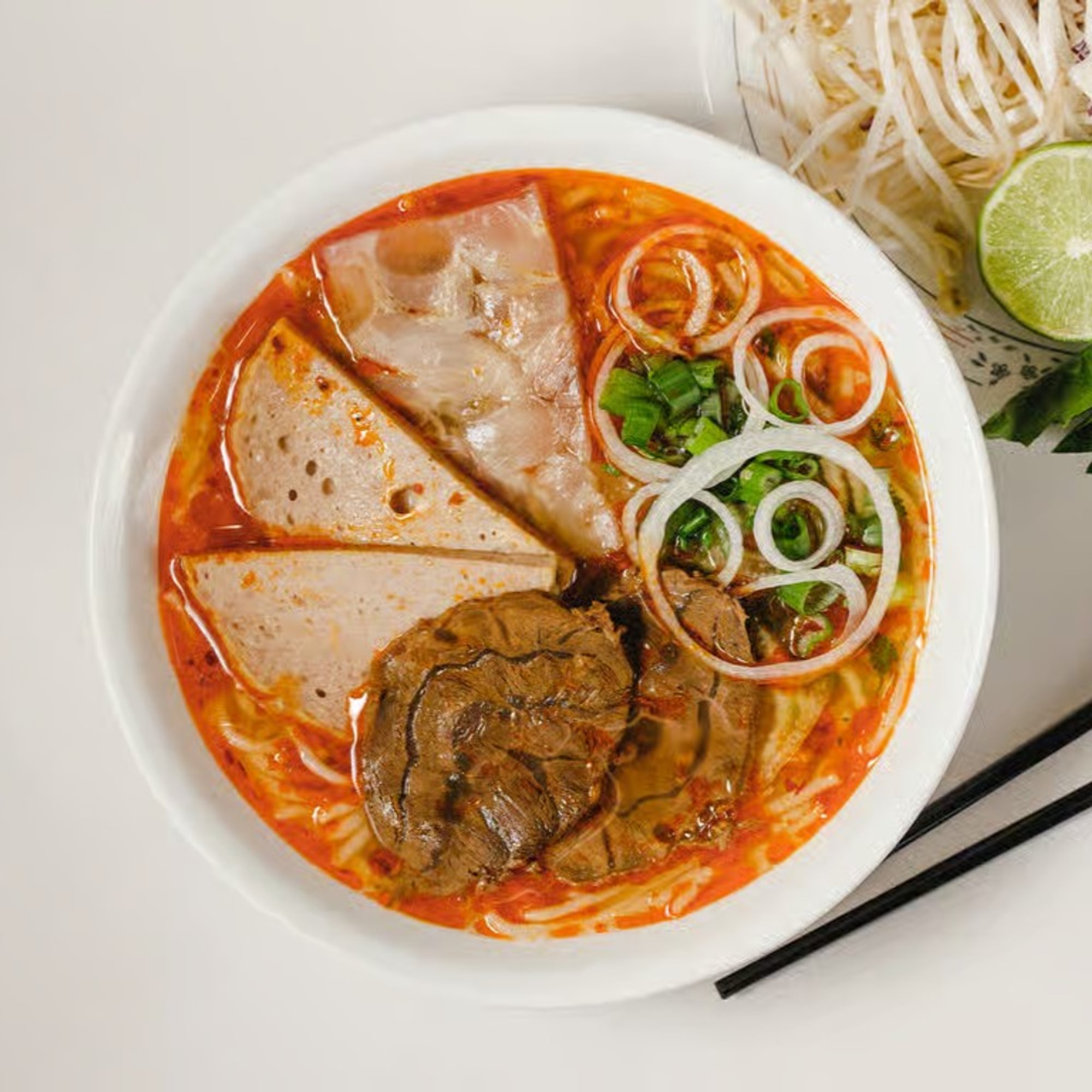 S1. Spicy Lemongrass Beef Noodle Soup