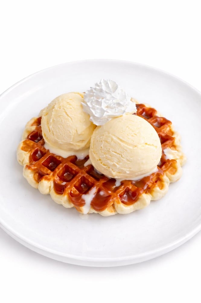 Waffle Artesanal De Queso