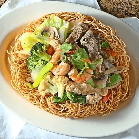 T5. Chicken Fried Egg Noodle w/ Veggies (MXD Ga)