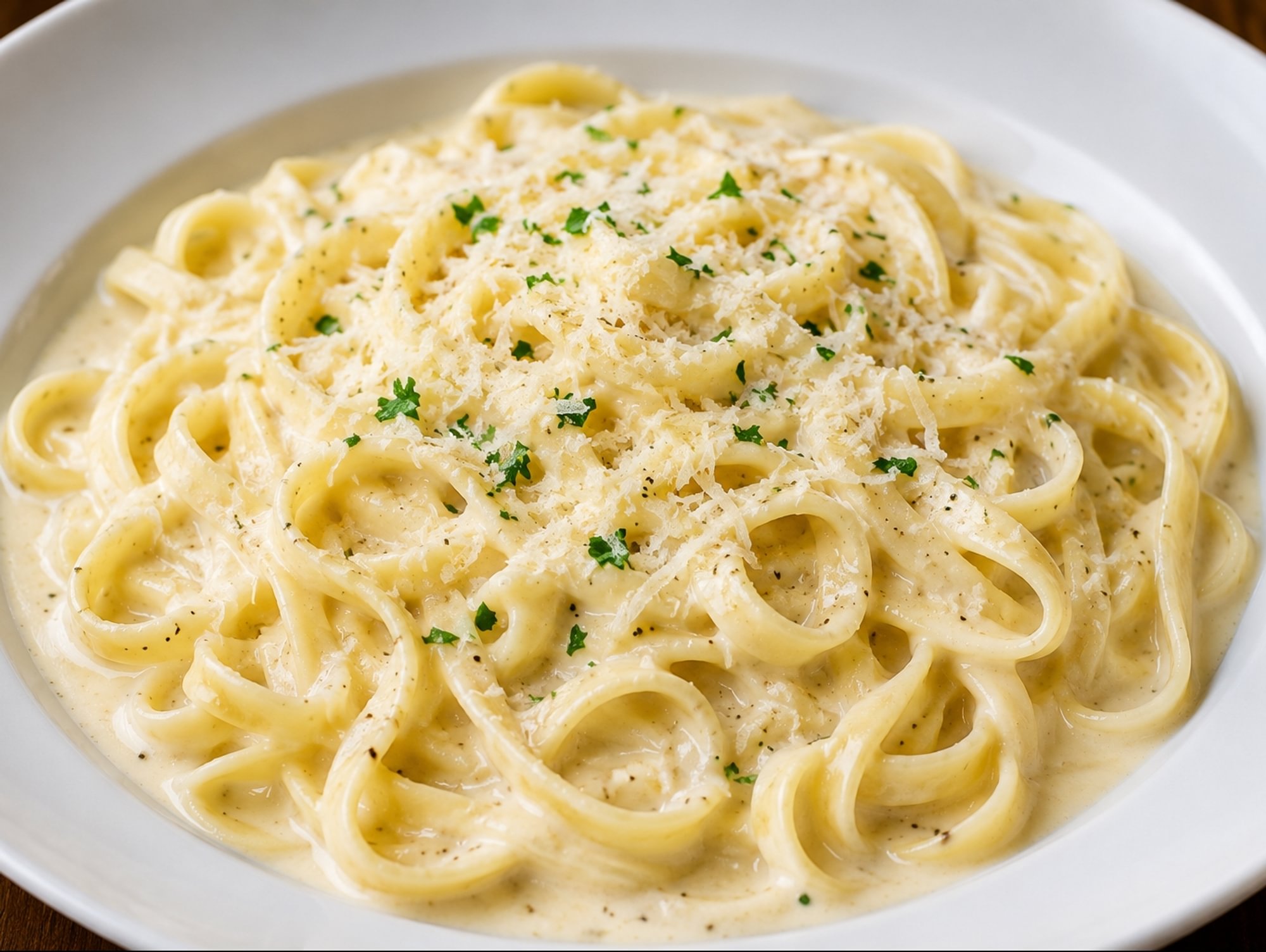 Fettuccine Alfredo (no protein)