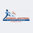 Pioneer Janitorial Service Logo