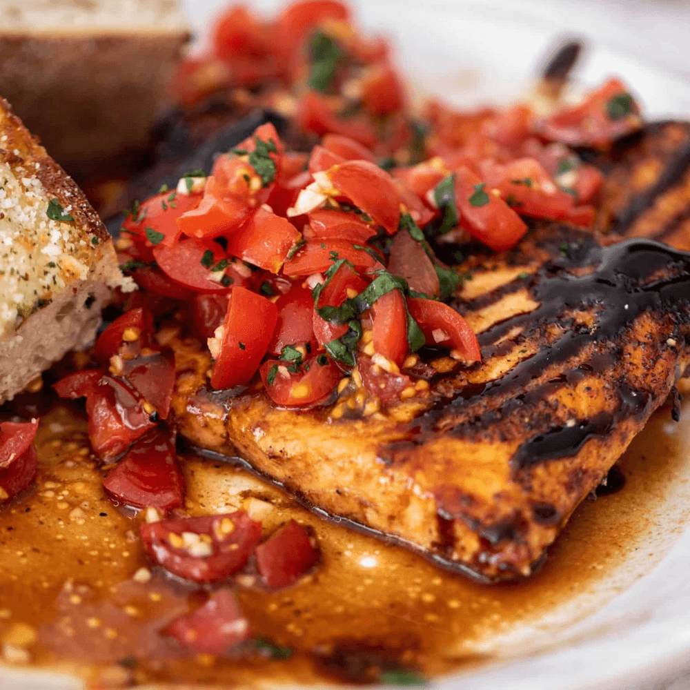 Salmone Bruschetta