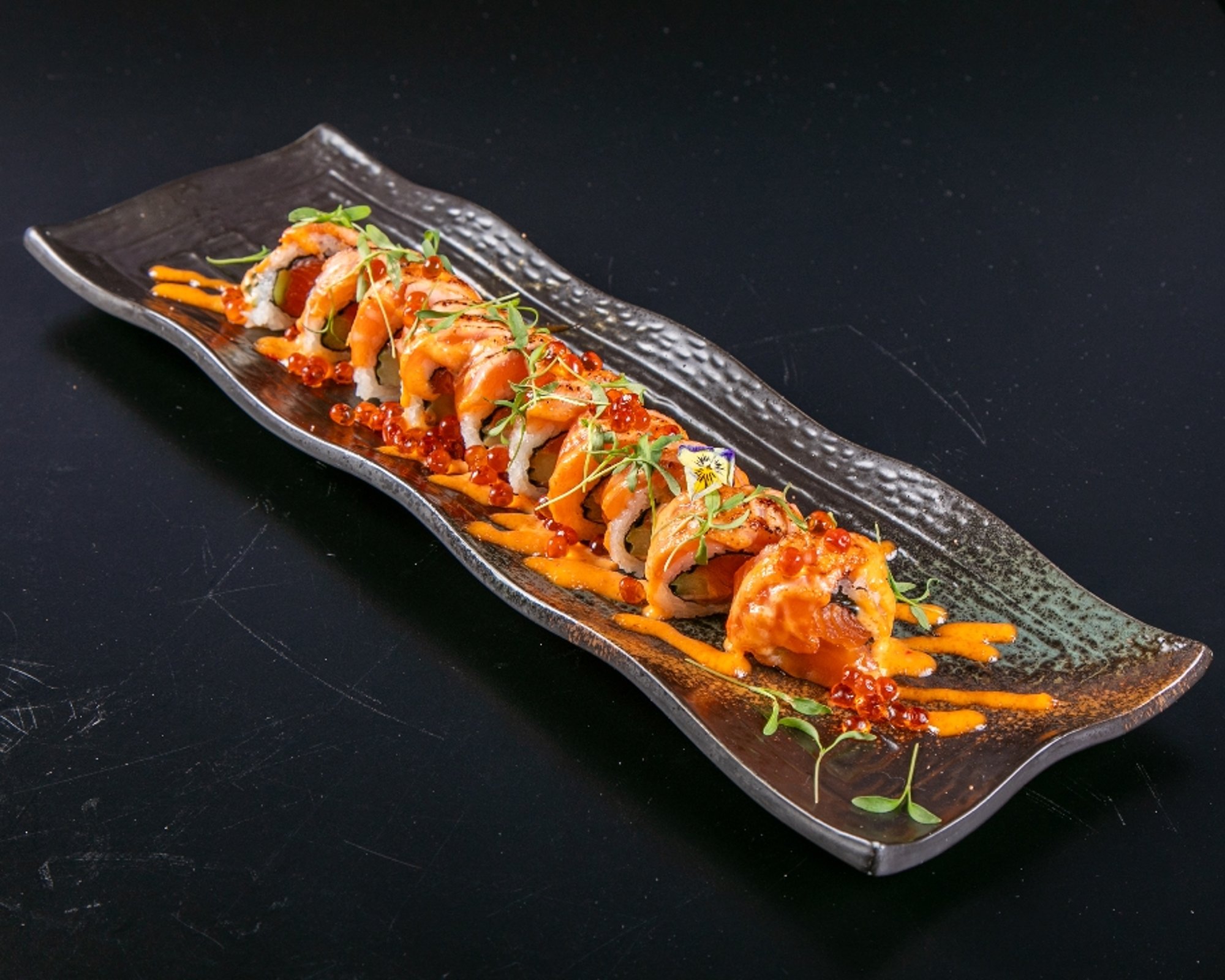 Mentaiko Sake Roll