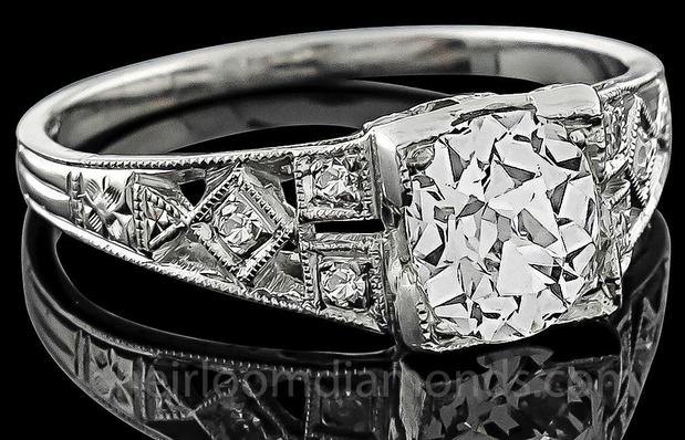 Images Heirloom Engagement Rings