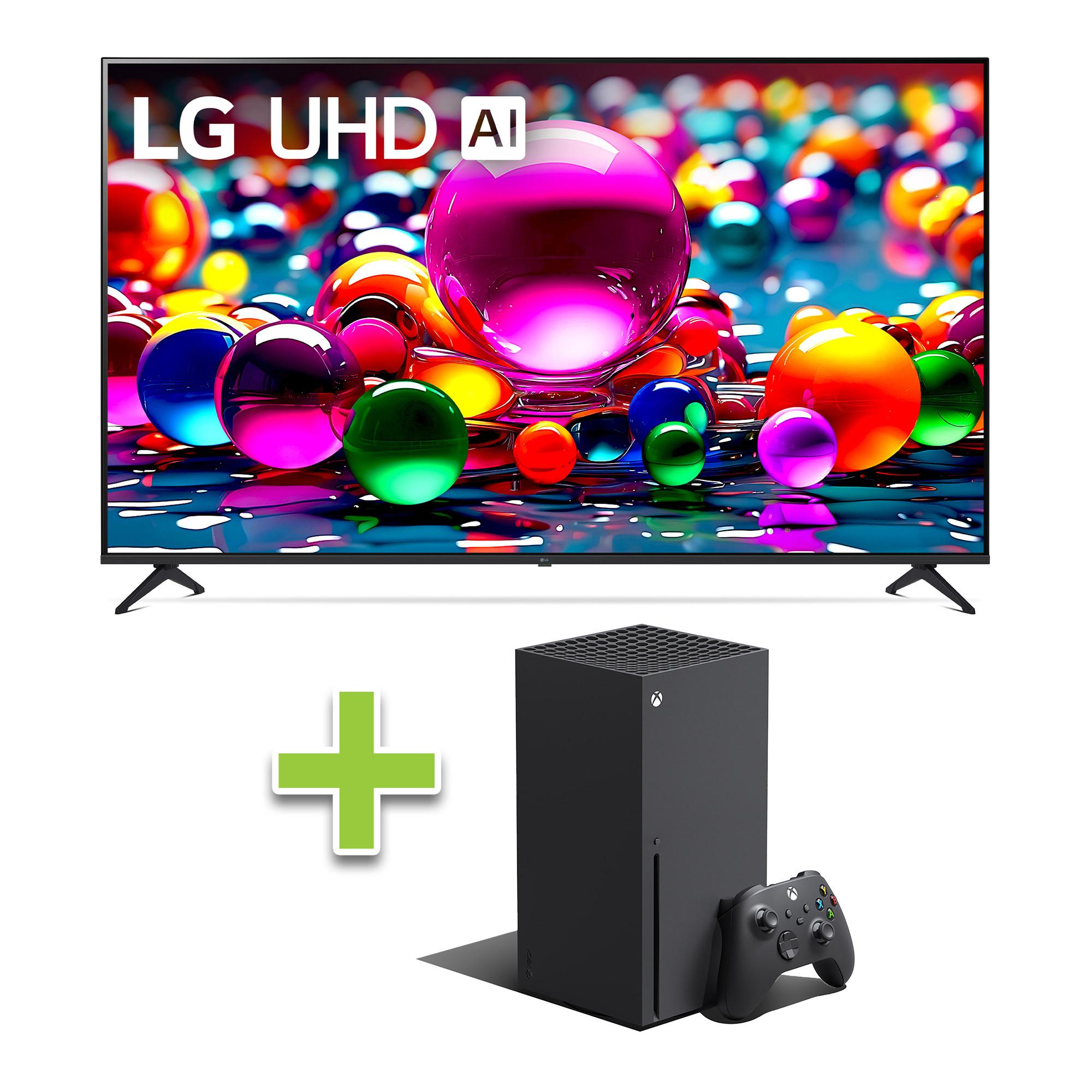 LG 75" 4k UHD Smart TV w/ webOS 25 & Xbox Series X 1TB Console