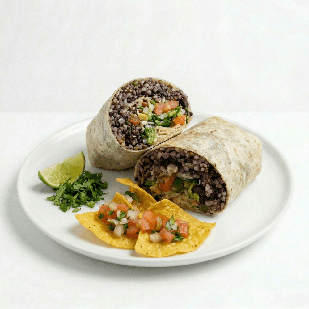 Mixed Vegetables Burrito
