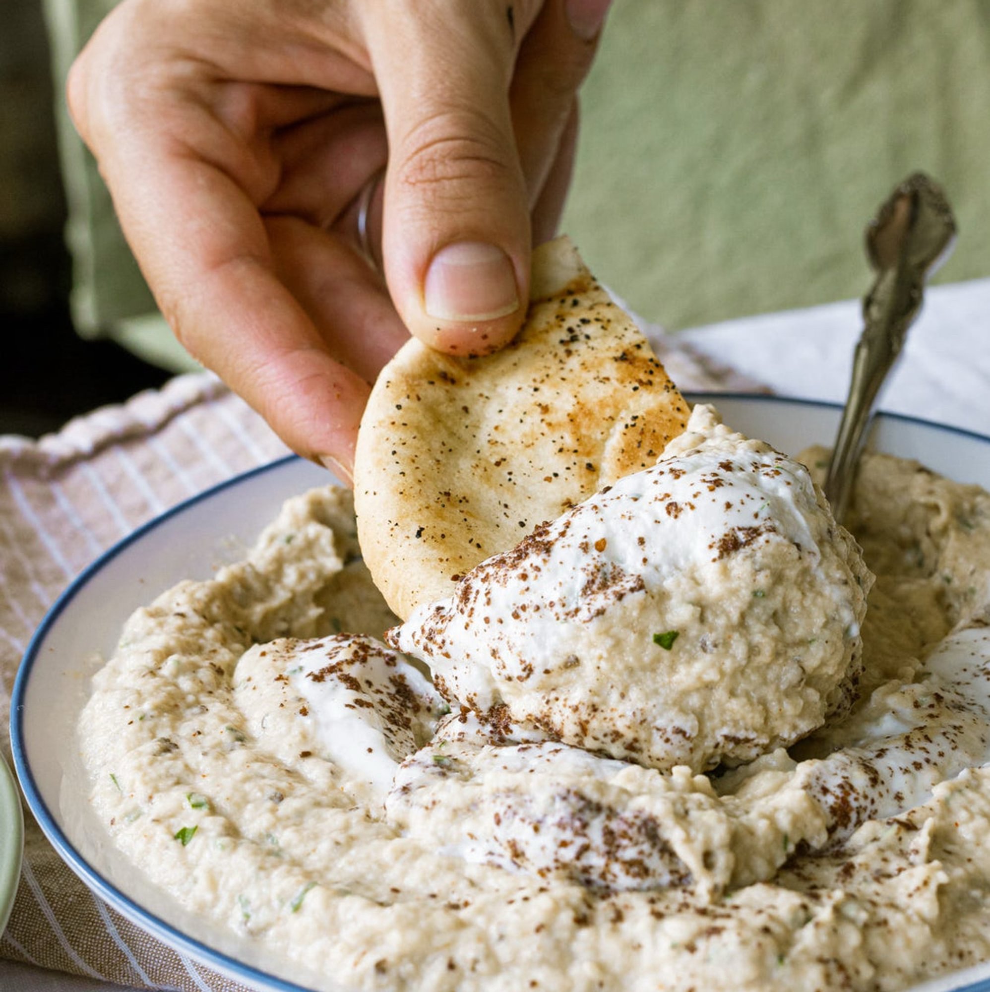 Baba Ghanouj Sandwich