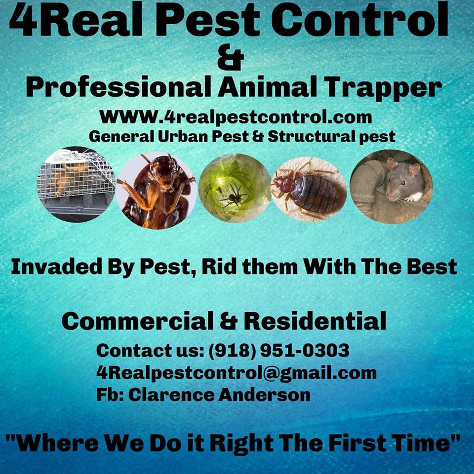 4Real Pest Control & Professional Animal Trapping Photo