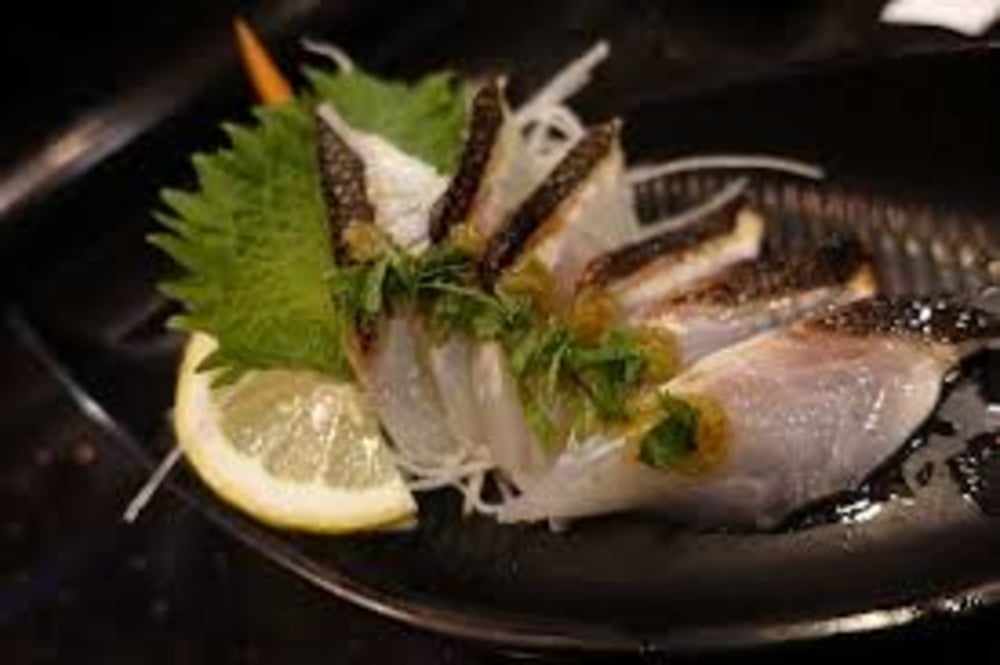 3 Pc Sashimi "Kurodai" Black Snapper