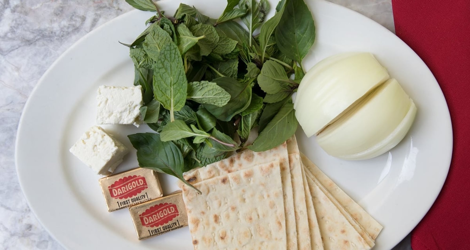 Herbs & Feta Cheese