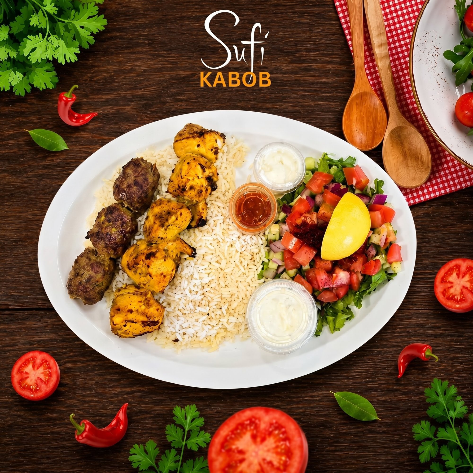 Nazar Chicken & Beef Platter
