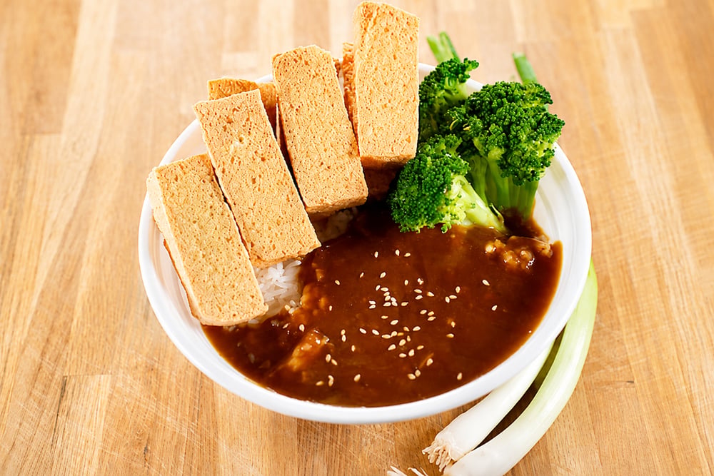 Tofu Curry Rice Bowl