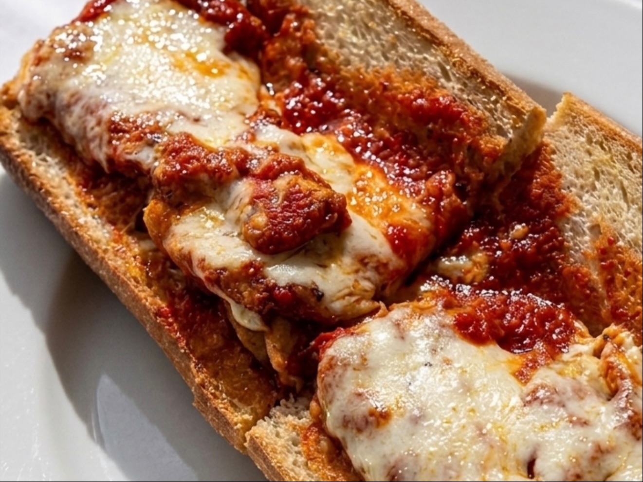 Veal Parmigiana Sandwich