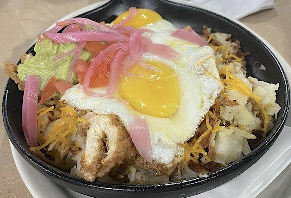 Buffalo Fried Chicken Skillet