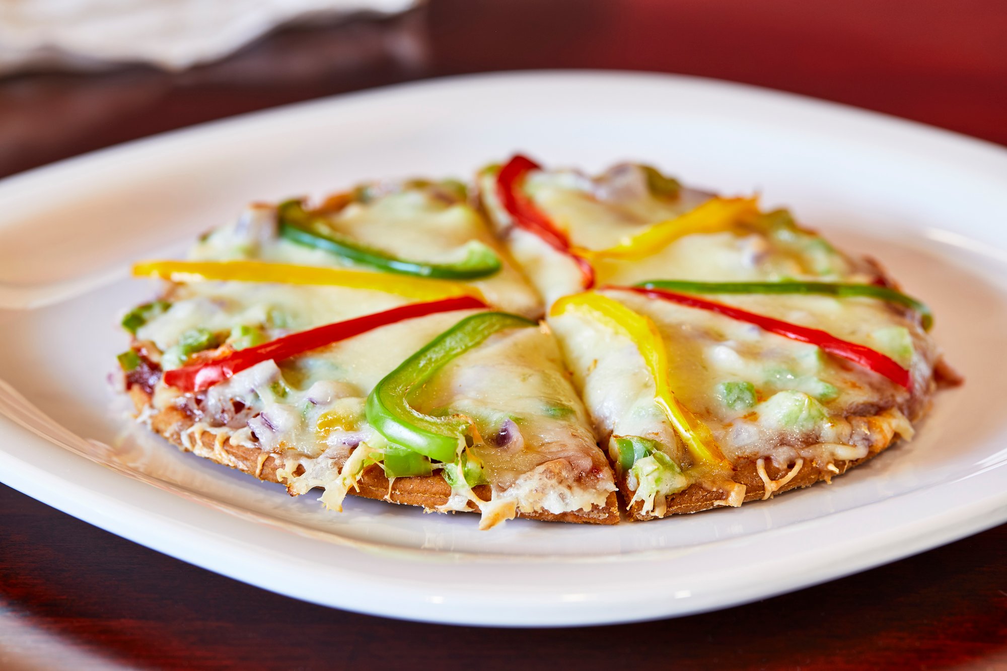 Indian Style Bhakri Pizza