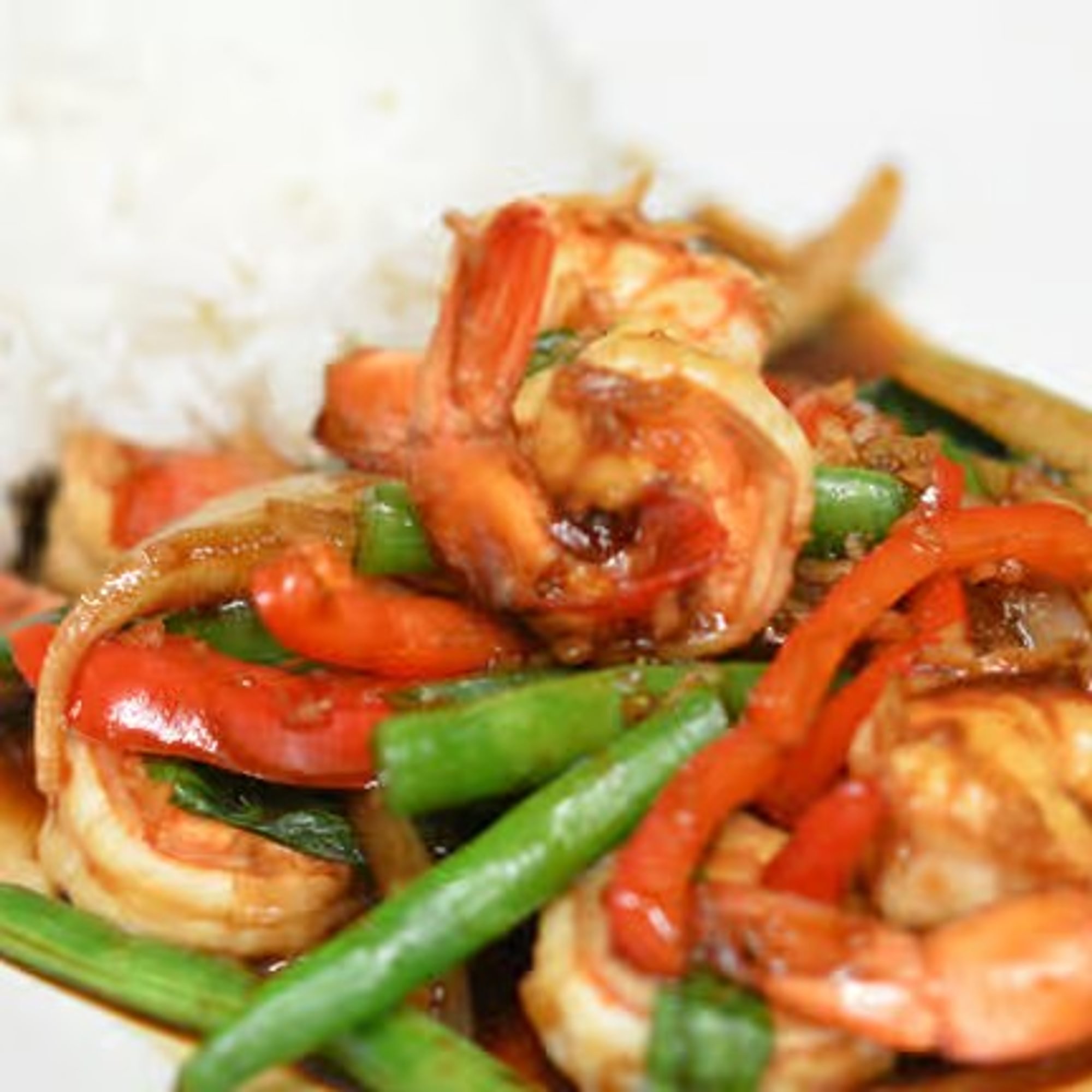 Spicy Basil Stir Fry Lunch