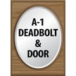 A-1 Deadbolt &amp; Door Logo