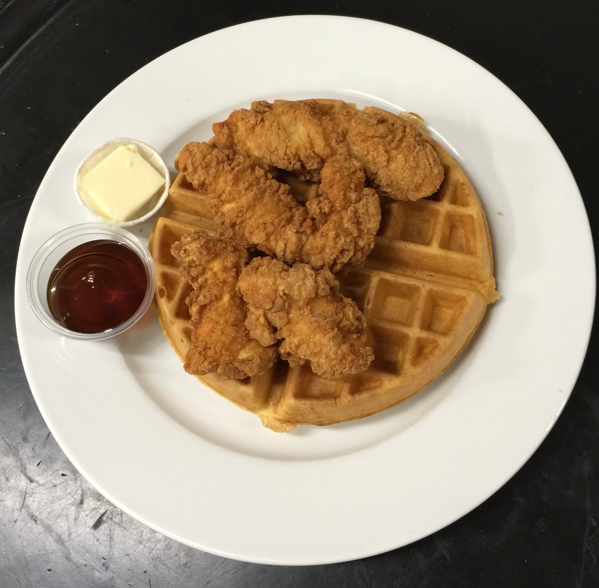 Waffle With Chicken