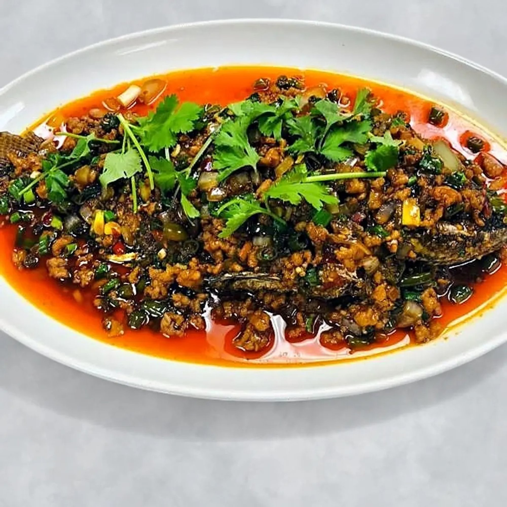 Fried Whole Fish 干烧鱼
