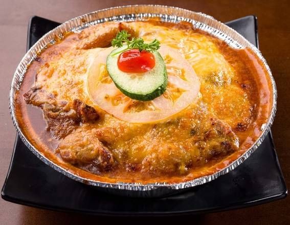 Baked Pork Chop with Cheese