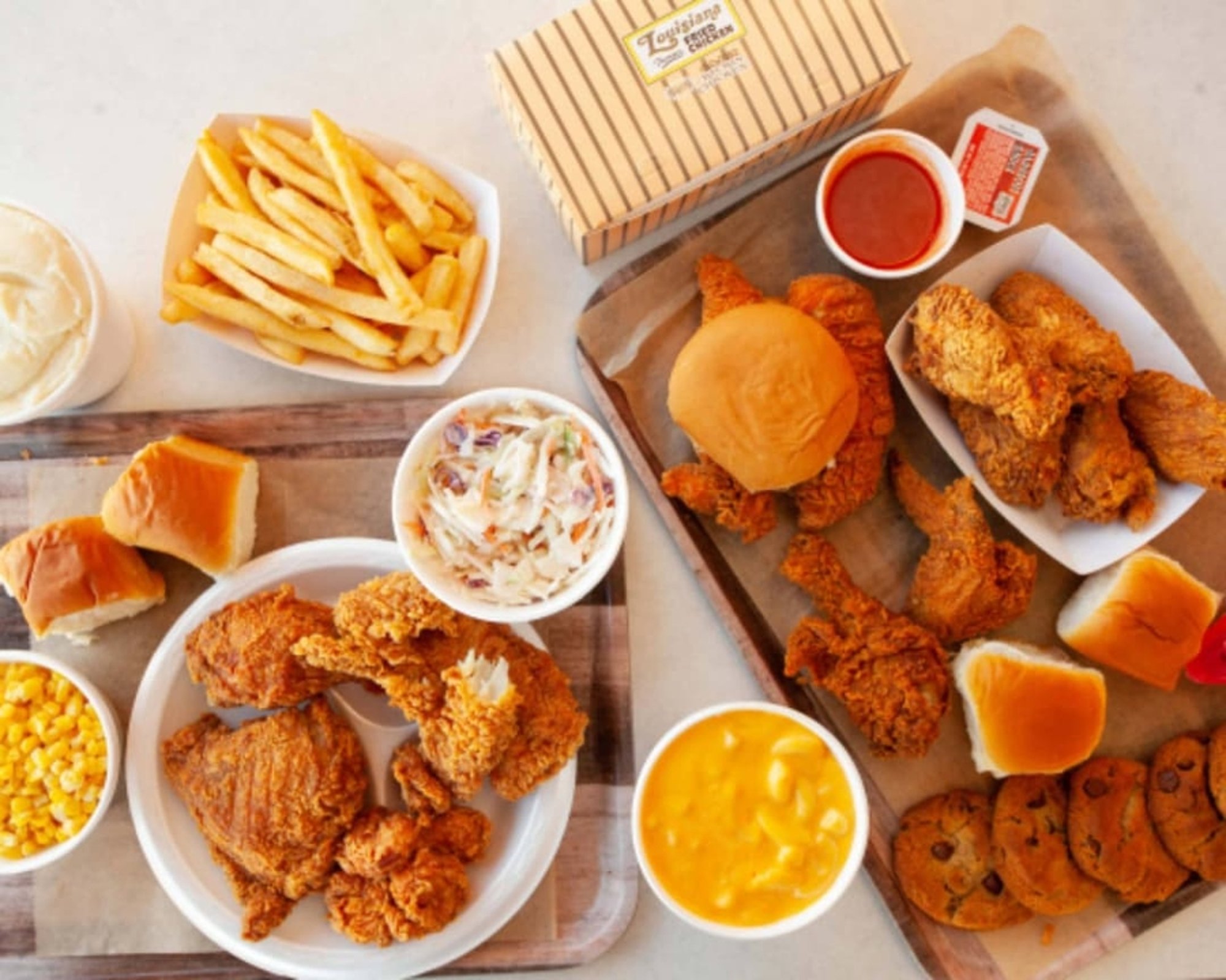 8 pc (2 ea.) w/ 2 Small Sides