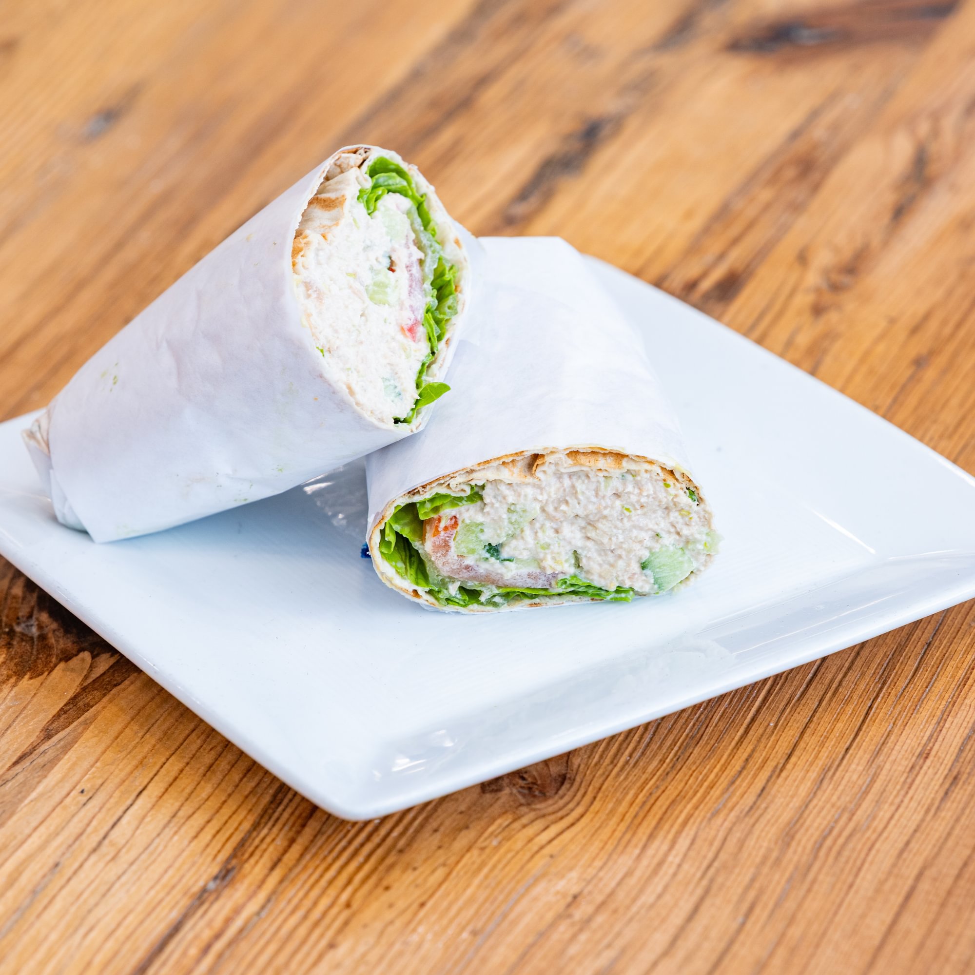 Tuna Salad, No Mayo Wrap