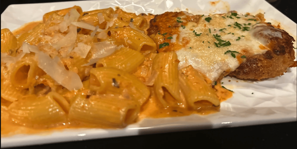 CHICKEN PARM ALLA VODKA