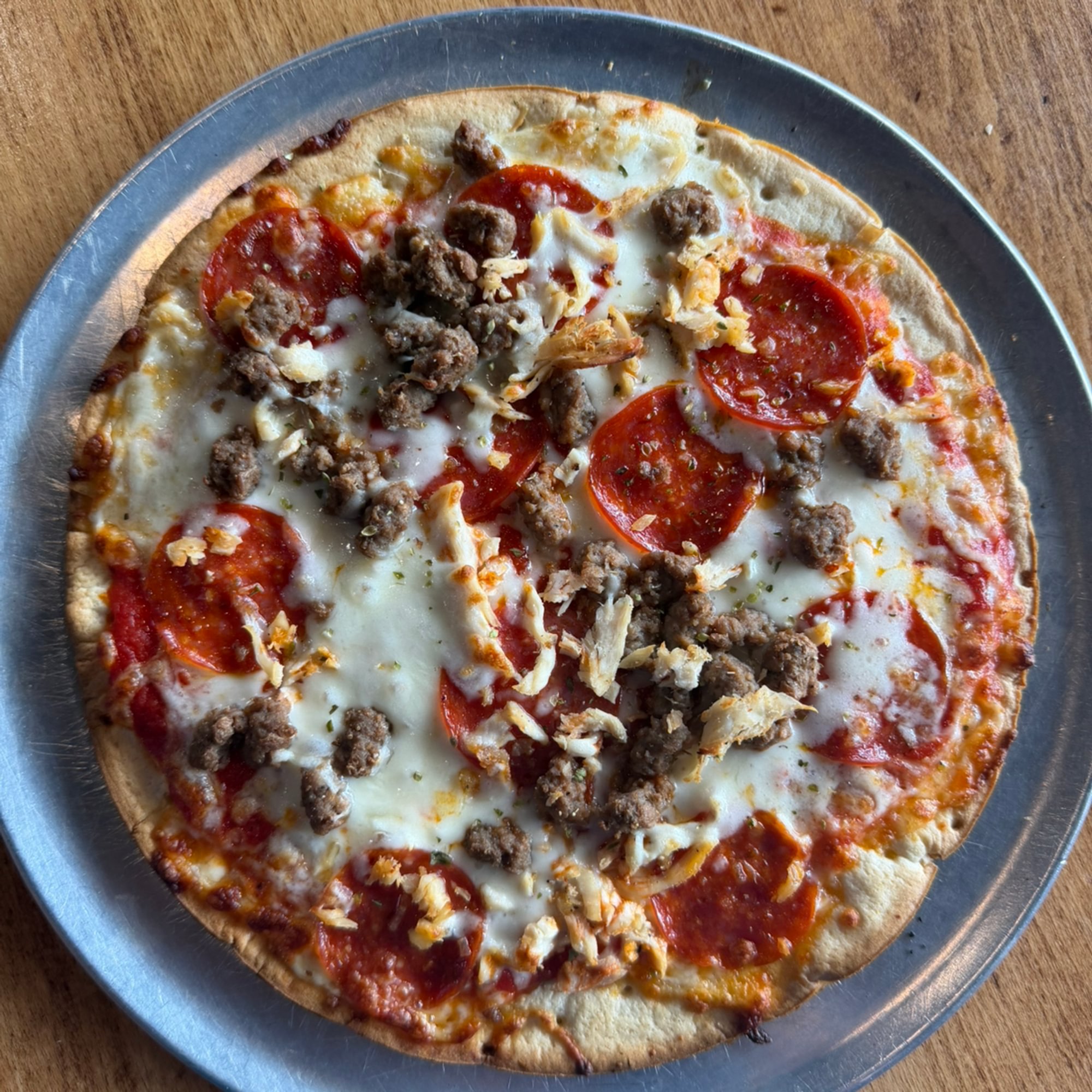 Cauliflower Crust Mobster Pizza