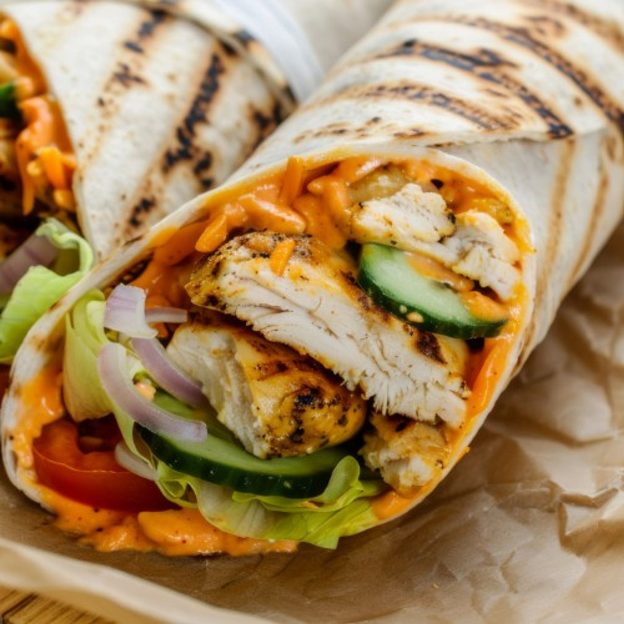 BBQ Chicken Wrap