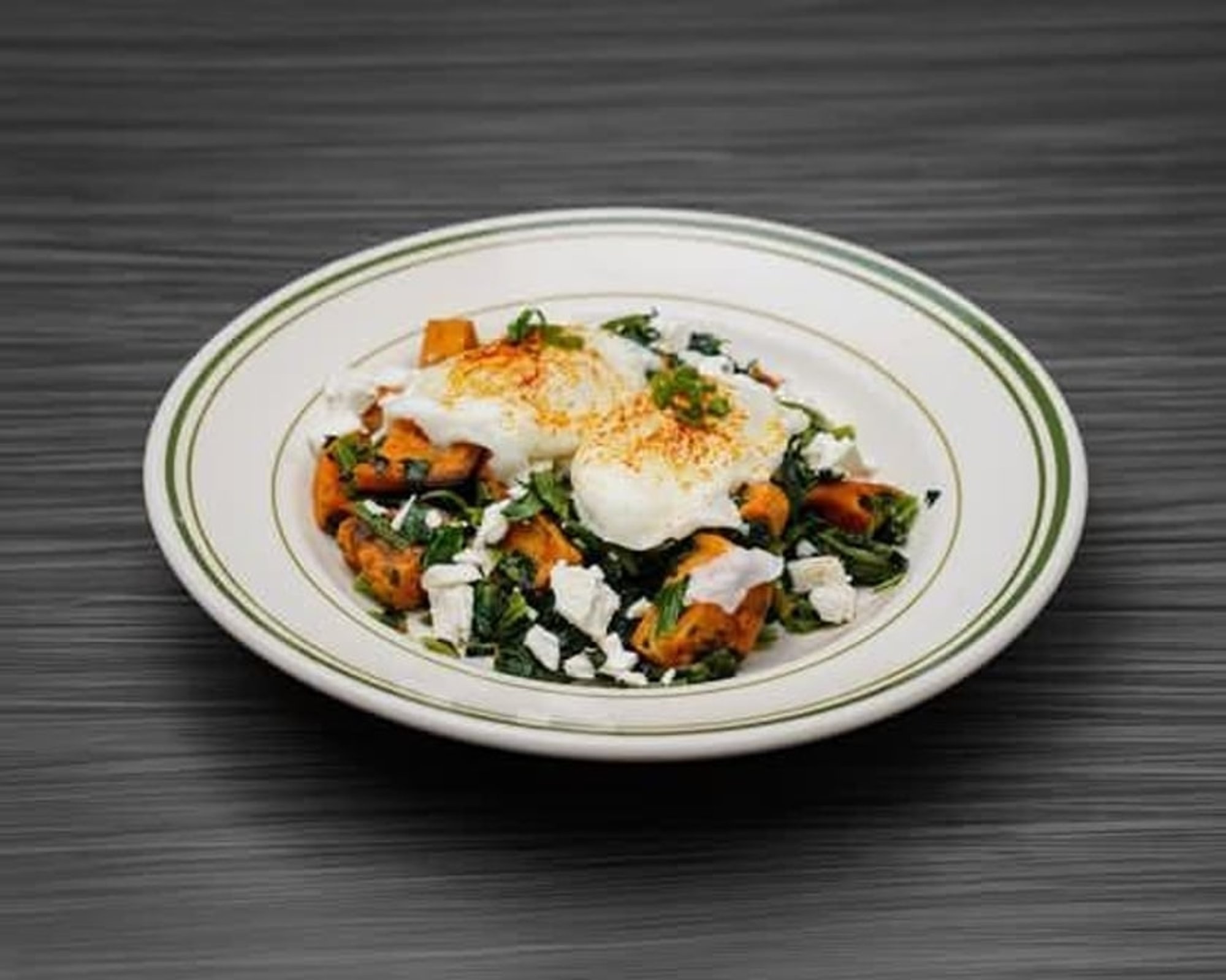 Sweet Potato Hash & Eggs