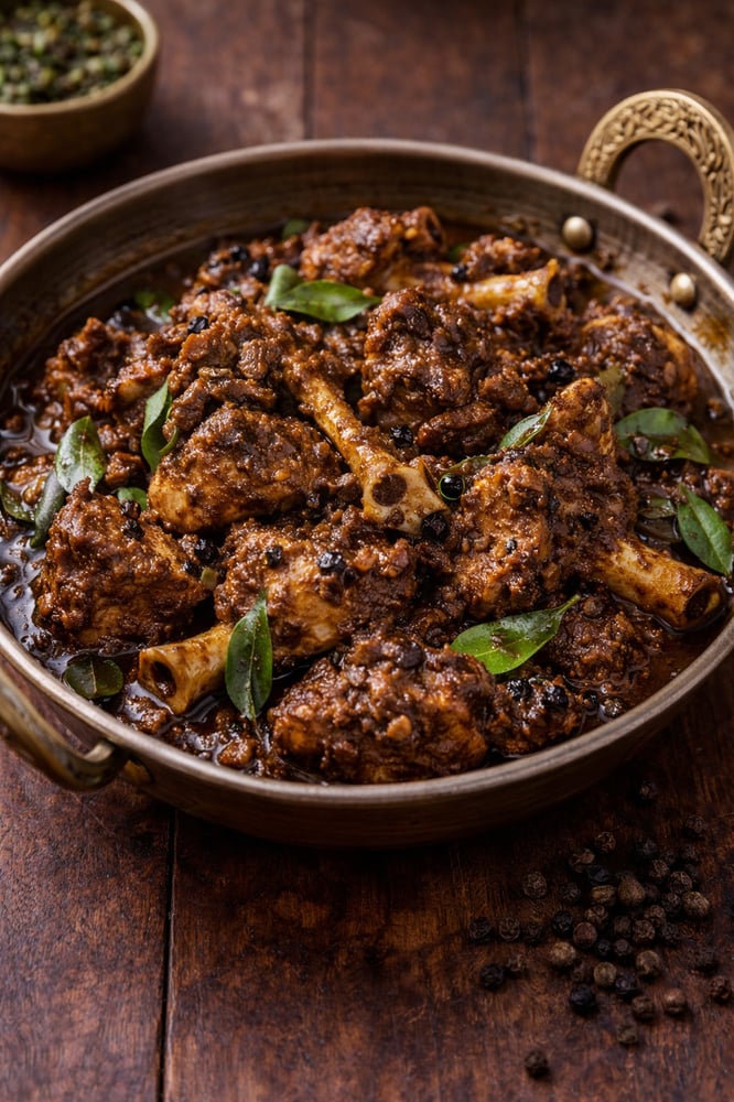 Miriyalu Mamsam (Goat Bone-In)