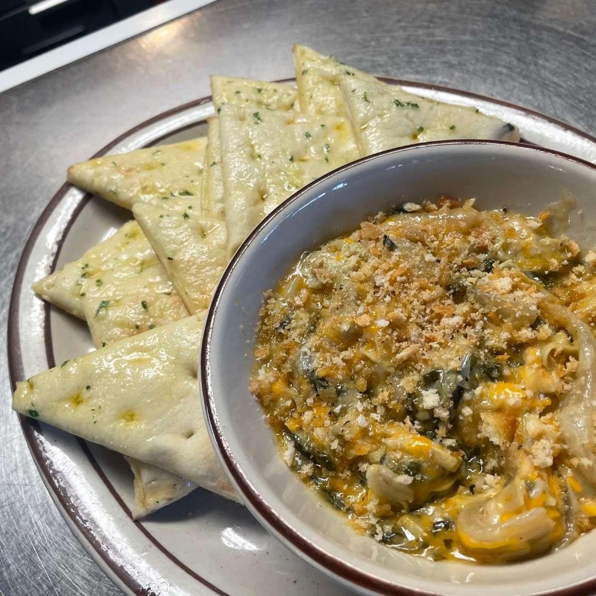 plant based Artichoke Spinach Dip