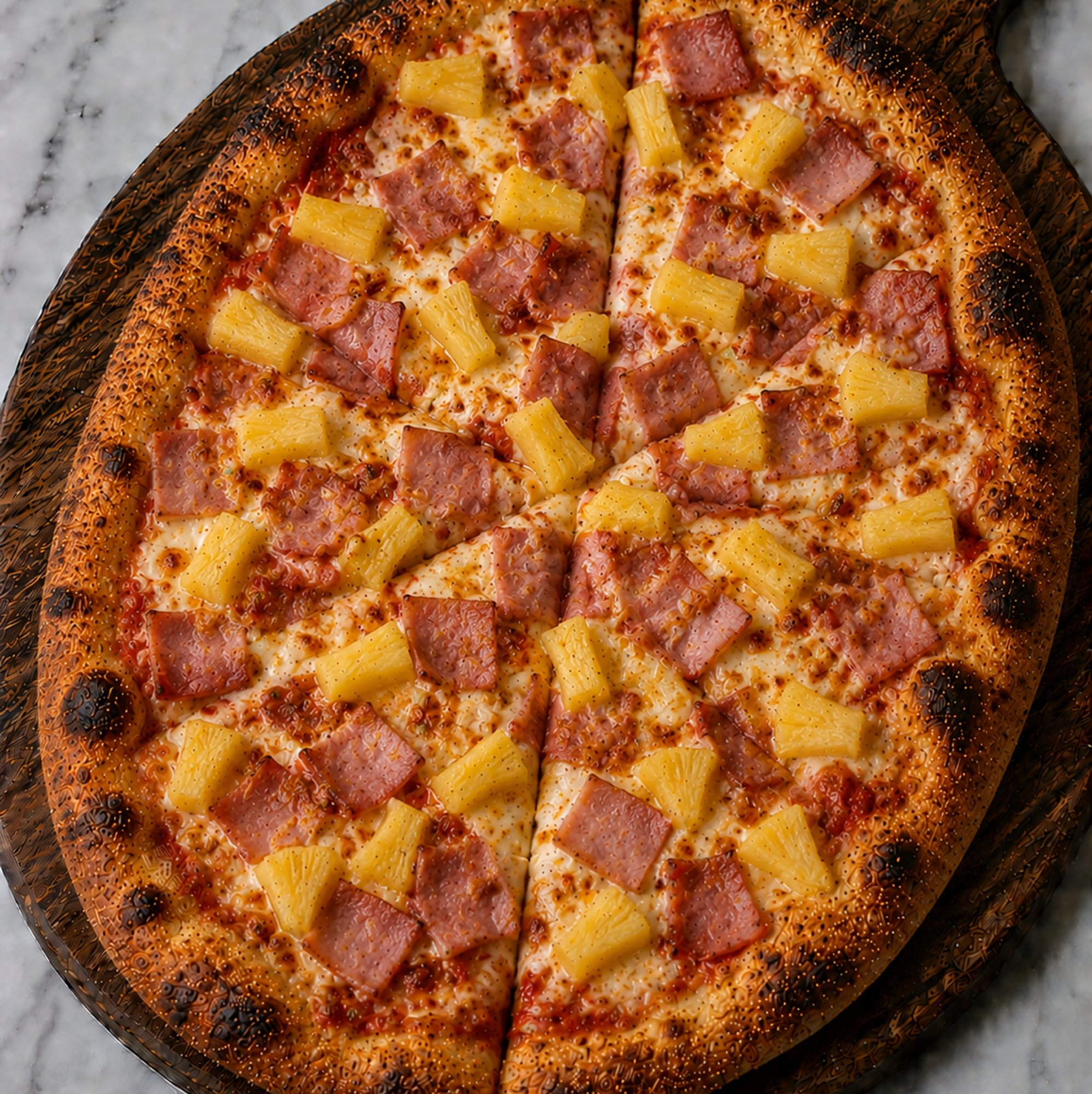 Roman Hawaiian Pizza