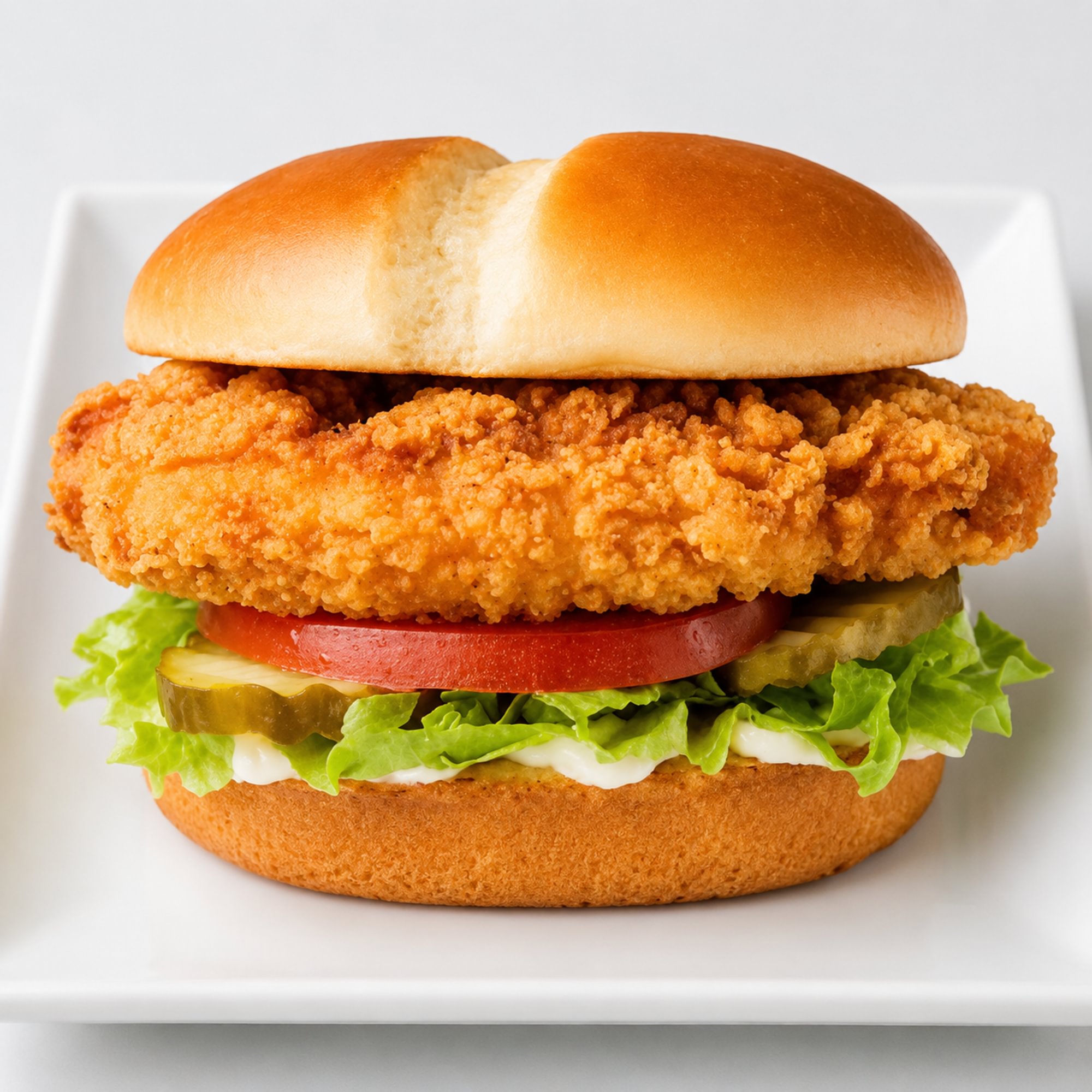 Fried Crispy Chicken Sandwich