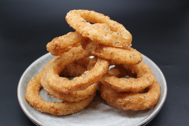 Cajun Spiced Onion Rings