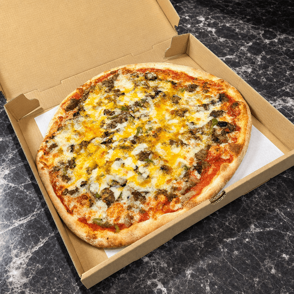 Cheesesteak Pizza