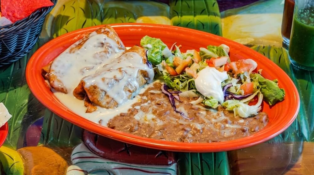 Shrimp Chimichangas